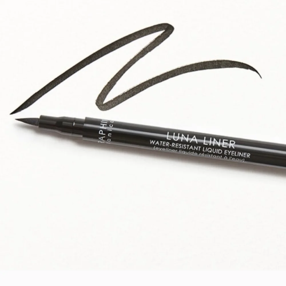 Luna Liner Water Resistant Liquid Eyeliner in Black